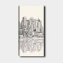 Wallity Lienzo Decorativo Multicolor 30 x 80 cm